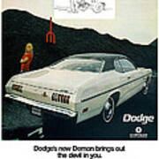 1971 Dodge Demon Poster