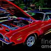 1973 Dodge Challenger - Classic Muscle Car Poster