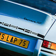1973 Porsche 911 Rs Rsr Taillight Emblem Poster