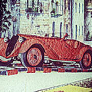 1937 Alfa Romeo 8c 2900a #2 Poster