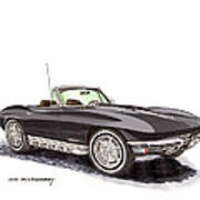 1967 Corvette Stingray Convert. #2 Poster