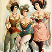 American Burlesque Costumes, 1899 #2 Poster