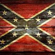 Confederate Flag 1 Poster