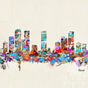 Denver Colorado Skyline  #2 Poster