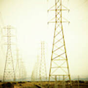 Electric Towers #2 Poster