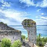 Grotto Catullus In Sirmione At The Lake Garda #2 Poster