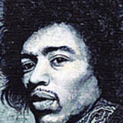 Jimi Hendrix #2 Poster