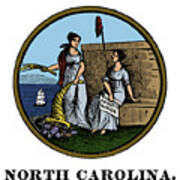 North Carolina State Seal #2 Poster