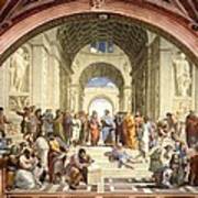 School Of Athens Poster