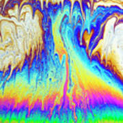 Soap Film Patterns #2 Poster