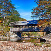 Sunday River Covered Bridge #2 Poster