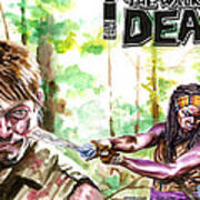 Walking Dead Michonne Poster