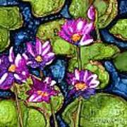 Water Lilies Iii  #2 Poster