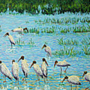 Wood Stork Discussion Group Poster