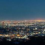 Los Angeles At Night #20 Poster