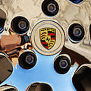 2010 Porsche Panamera Turbo Wheel Poster
