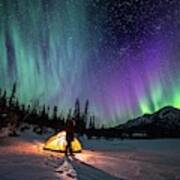 Aurora Borealis In Alaska #24 Poster