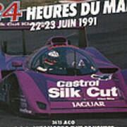 24 Hours Of Le Mans - 1991 Poster