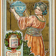 1890s France Liebig Cigarette Card #3 Poster