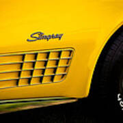 1971 Chevrolet Corvette Stingray #2 Poster