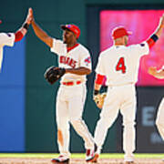 Baltimore Orioles V Cleveland Indians Poster
