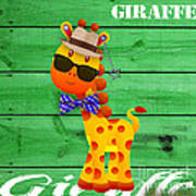 Georgie Giraffe Collection #3 Poster
