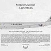 Northrop Grumman E-8c Jstars #4 Poster