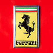 1967 Ferrari 330 GTC Emblem Photograph by Jill Reger - Fine Art America