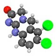 Anagrelide Thrombocytosis Drug Molecule #4 Poster