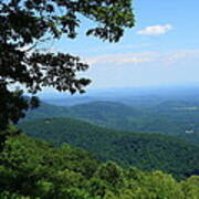 Blue Ridge Mountains Of Virginia 2009 #11 Poster