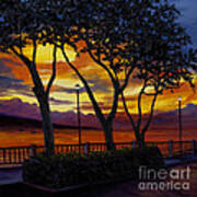 Lahaina Sunset Poster