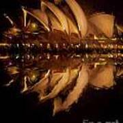 Sydney Opera House Abstract #5 Poster