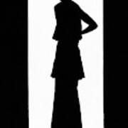 The Silhouette Of A Woman #4 Poster