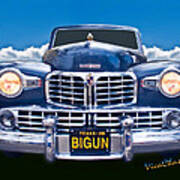 48 Lincoln Continental Grille On Bigun Poster