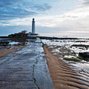 Saint Mary's Lighthouse At Whitley Bay #5 Poster
