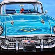'57 Chevy Front End Poster