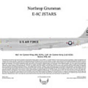 Northrop Grumman E-8c Jstars #6 Poster