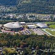 Aerials Of Wvvu Campus #7 Poster