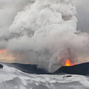 Tolbachik Volcano Erupting Kamchatka #7 Poster