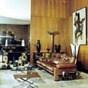 Yves Saint Laurent's Living Room #7 Poster