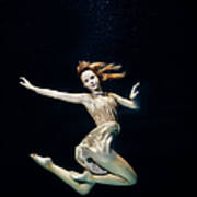 Ballet Dancer Underwater #8 Poster