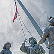 9 - 11 Firefighter Memorial Poster