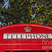 A British Phone Box Poster