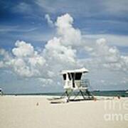 A Fine Day At The Beach Poster