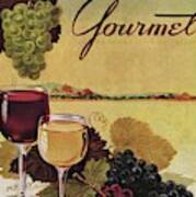 A Gourmet Cover Of Wine Poster
