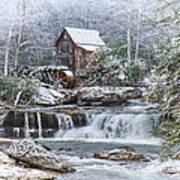 A Gristmill Christmas Poster