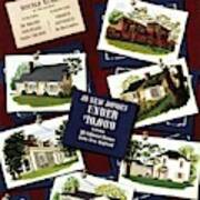 A House And Garden Cover Of Houses Poster