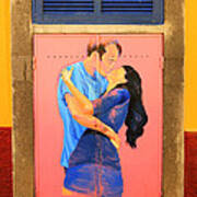 A Kiss In The Doorway Poster