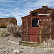 Abandoned Caboose Poster