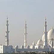 Abu Dhabi Sheikh Zayed Grand Mosque Poster